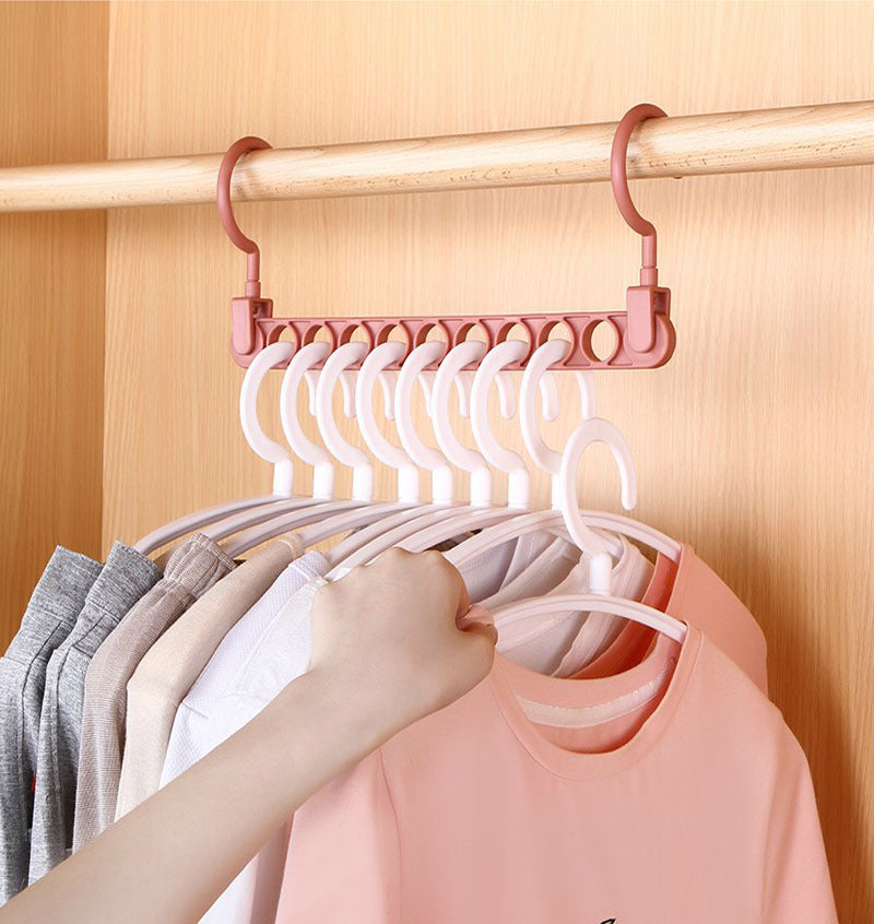 FlexiHang™ 9-Hole Space Saving Hanger