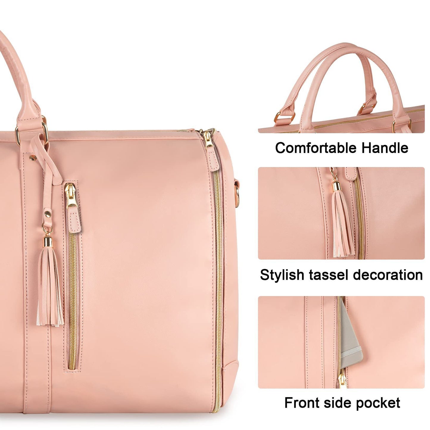 NomadEdge™ Travel Duffle – Foldable, Waterproof, All-in-One Bag