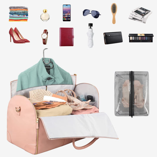 NomadEdge™ Travel Duffle – Foldable, Waterproof, All-in-One Bag