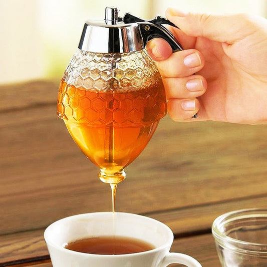 BeePour™ Honey Dispenser Squeeze Jar